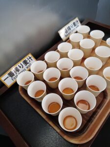 麦汁飲み比べ