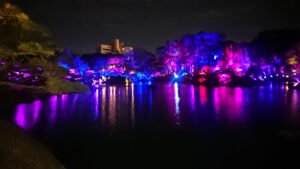 栗林公園ライトアップ