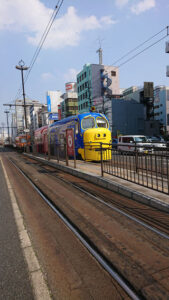 ちゃぎんとんの路面電車